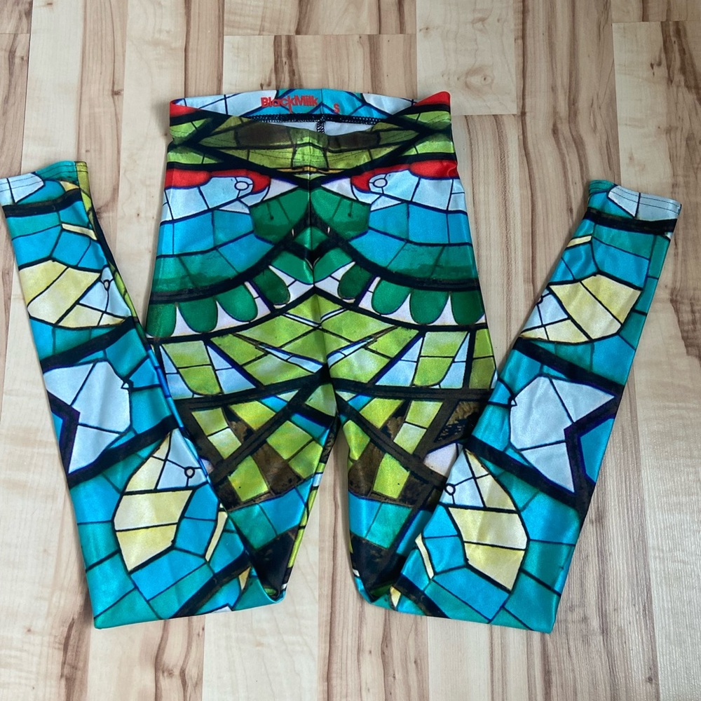 Blackmilk glass lorikeet leggings